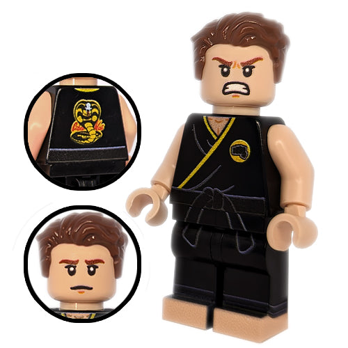 Karate Kids - Cobra Rival Custom Minifigure