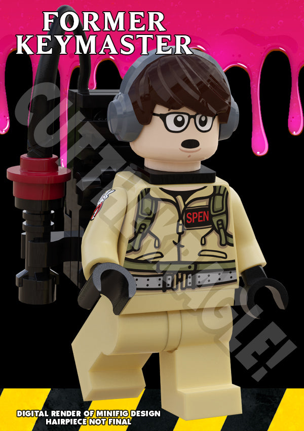 PREORDER Ghost Smashers - Slime Smashers Former Keymaster Custom Minifigure