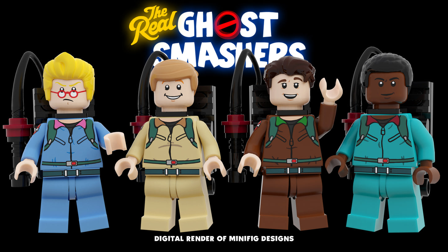 Preorder The REAL Ghost Smashers - Custom Minifigure Collection