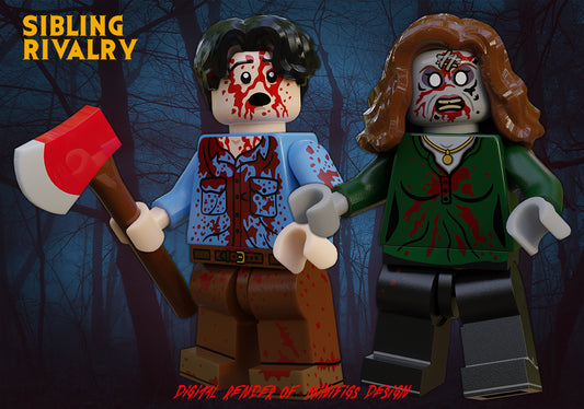 Preorder The Evil Undead - Sibling Rivalry Custom Minifigures Pack