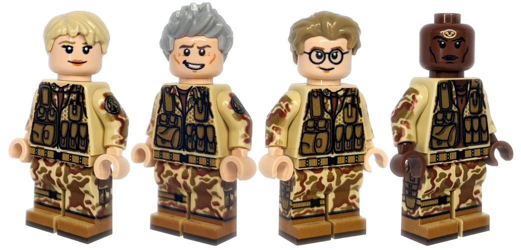 Wormhole Extreme - Desert Team Custom Minifigure Collection