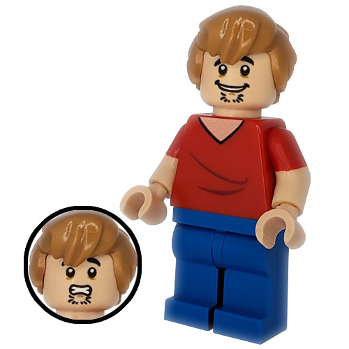 Mysteries Inc. - Red Shirt Slacker Custom Minifigure