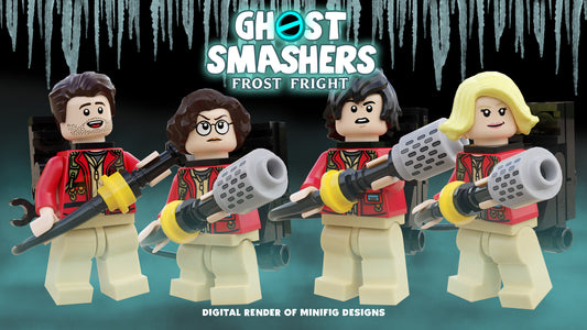 Preorder Ghost Smashers - Frost Fright Custom Minifigure Collection