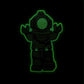 Mysteries Inc. - Ghost Diver Glow in the Dark Sticker